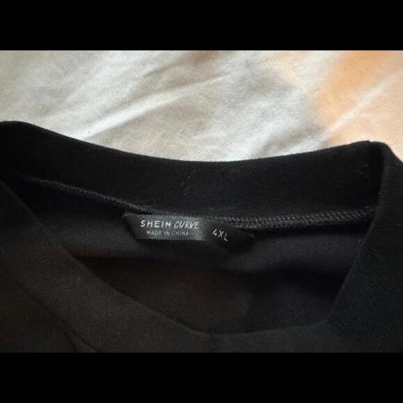 4XL Shein Bodycon, Sleeveless T-Shirt neck Sheath - Picture 3 of 3